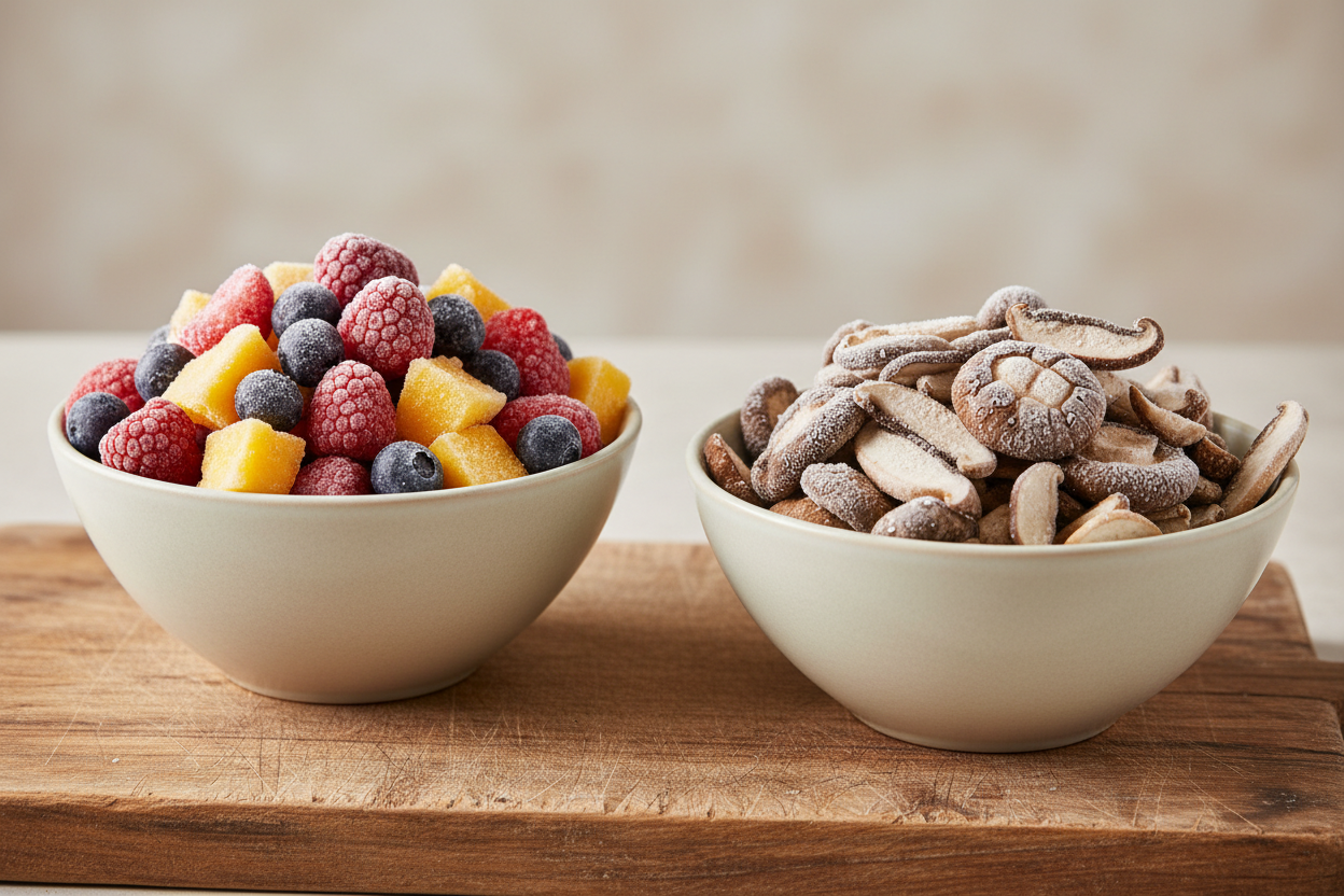 Frozen fruit & vegetable
