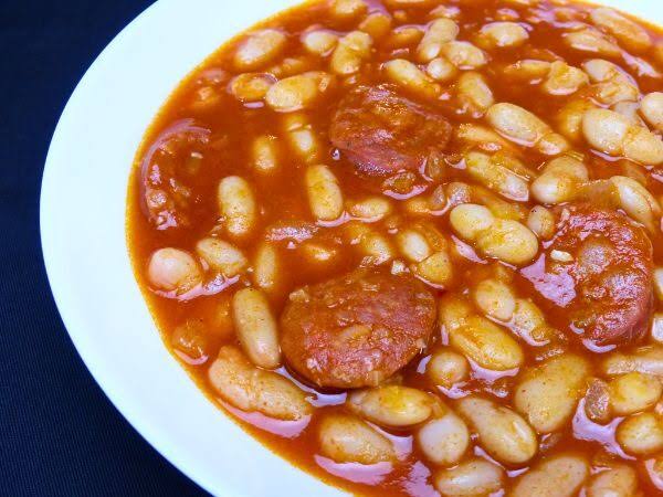 Spanish Beans with Chorizo & Bacon – 500g Can