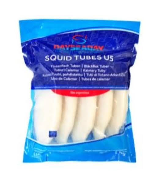 Day Sea Day Squid Tubes U5 – 1kg