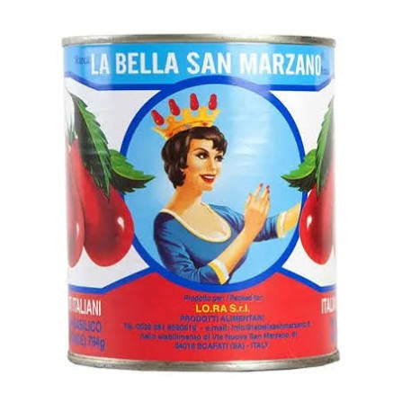 San Marzano Plum Tomatoes – 2.6kg Catering Tin