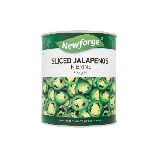 Green Jalapeño Slices – 2.8kg Catering Tin