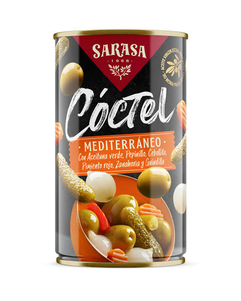 Spanish Mediterranean Cocktail (Cóctel Mediterráneo) – 350g Tin